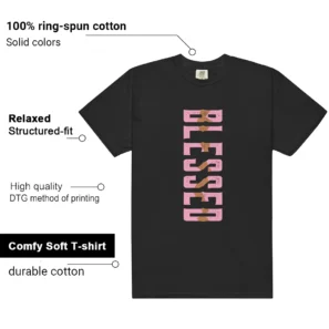 Field General Elemental Pink Blessed Shirt features