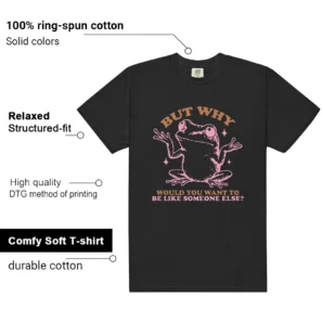 Field General Elemental Pink But Why Shirt features