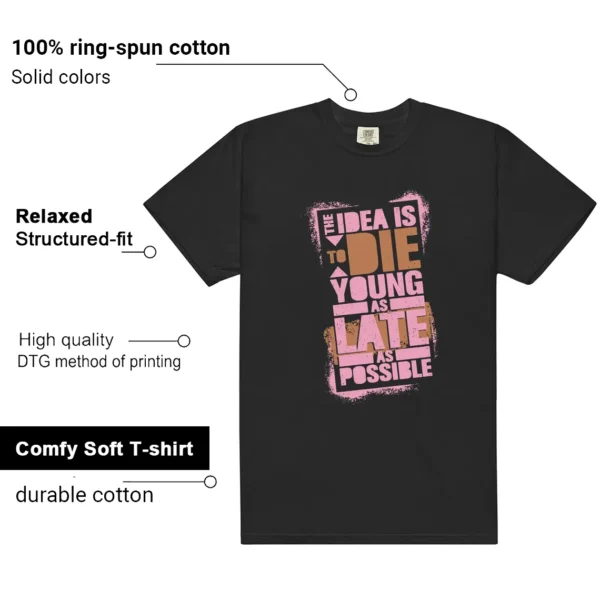 Field General Elemental Pink Die Young Shirt features