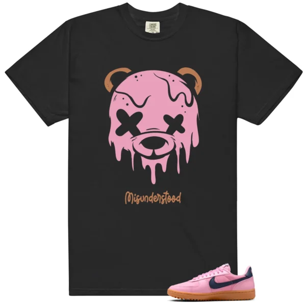 Field General Elemental Pink Drippy Bear Shirt