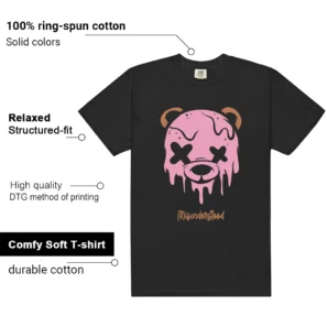 Field General Elemental Pink Drippy Bear Shirt features
