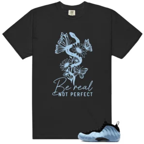 Foamposite Psychic Blue Be Real Shirt