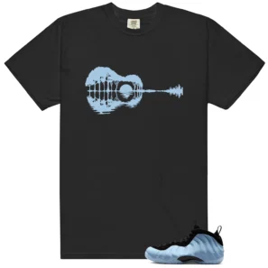 Foamposite Psychic Blue Guitar Shirt