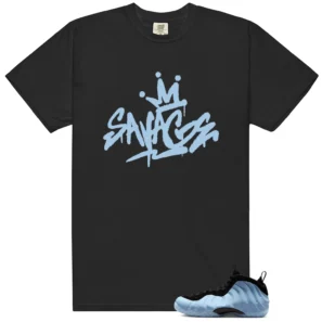Foamposite Psychic Blue Savage Shirt