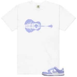 Guitar Shirt for Nike Dunk Low Next Nature Lilac Sneaker