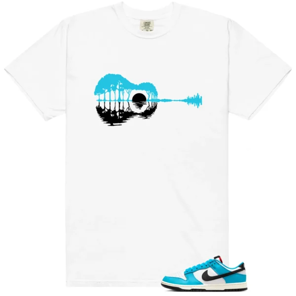 Guitar Shirt for Nike Dunk Next Nature N7 Dark Turquoise Sneaker