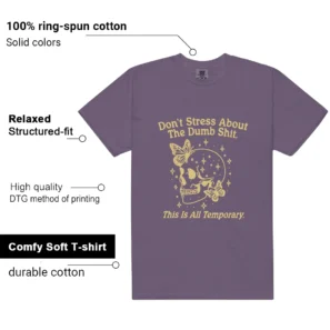Kobe Protro Mamba Mentality Don't Stress Match Shirt features