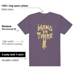 Kobe Protro Mamba Mentality Hang In There Matching Shirt features