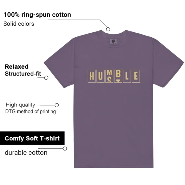 Kobe Protro Mamba Mentality Hustle Humble Match Shirt features