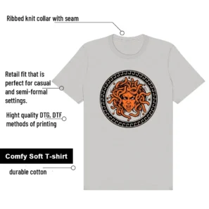 Medusa Tee Perfect for Air Max 95 OG Bright Mandarin | Mythological Streetwear features