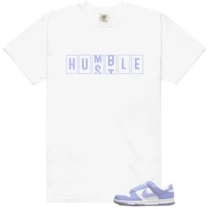 Nike Dunk Low Next Nature Lilac - Hustle Humble T-Shirt