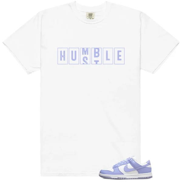 Nike Dunk Low Next Nature Lilac - Hustle Humble T-Shirt