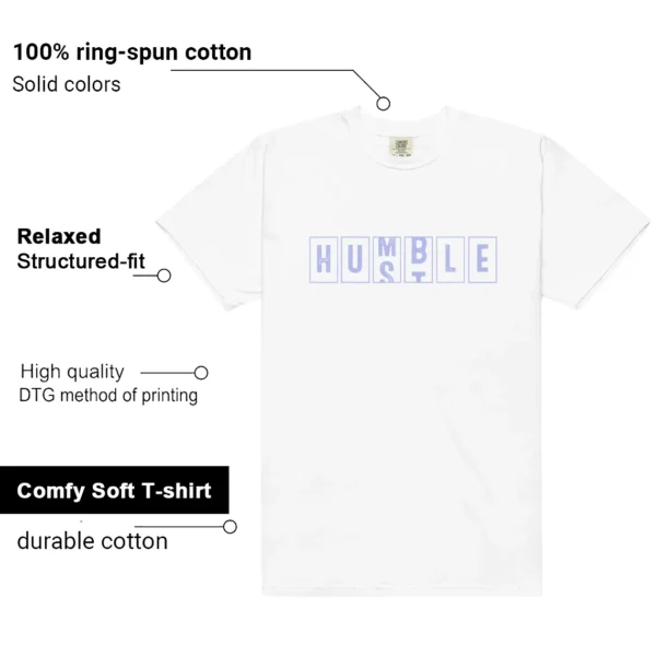 Nike Dunk Low Next Nature Lilac - Hustle Humble T-Shirt features