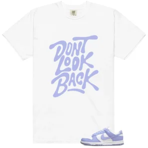 Nike Dunk Low Next Nature Lilac Matching: Don't Look Back Shirt
