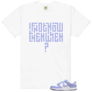 Nike Dunk Low Next Nature Lilac Style T-shirt Motivational Graphic