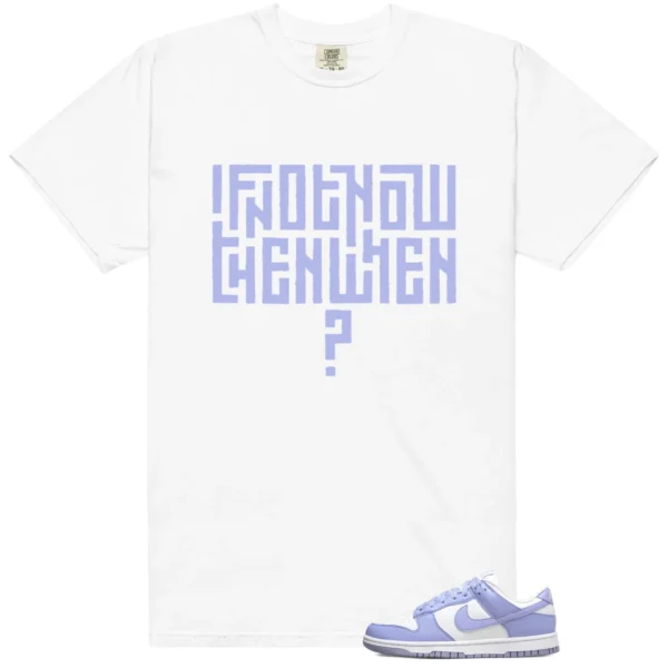 Nike Dunk Low Next Nature Lilac Style T-shirt Motivational Graphic