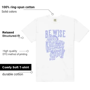 Nike Dunk Low Next Nature Lilac 'Be Wise' Matching Shirt features