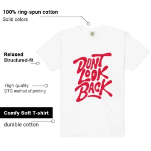 Nike Dunk Low SP St. John's Don't Look Back Tee | Motivational Match Shirt features
