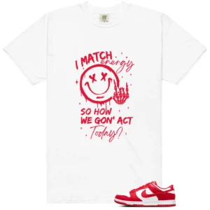Nike Dunk Low SP St. John's Matching Tee Shirt - Match Energy