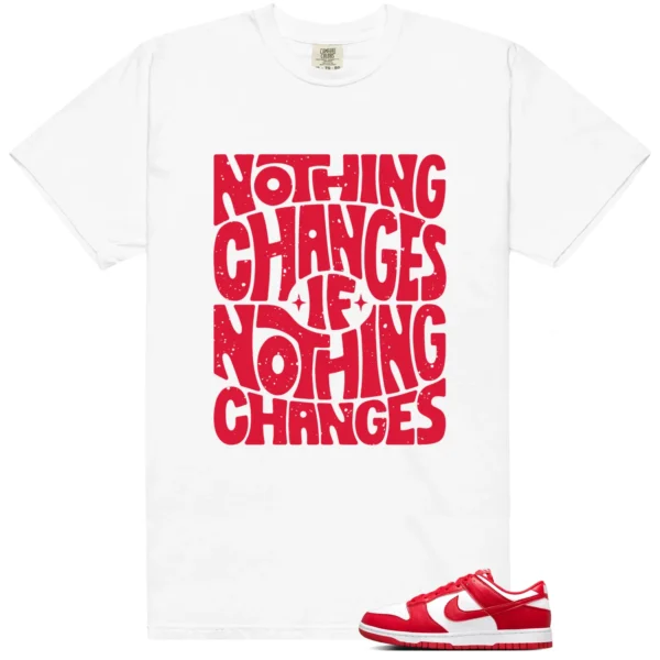 Nike Dunk Low SP St. John's Style: Nothing Changes Tee