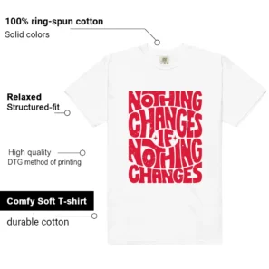 Nike Dunk Low SP St. John's Style: Nothing Changes Tee features