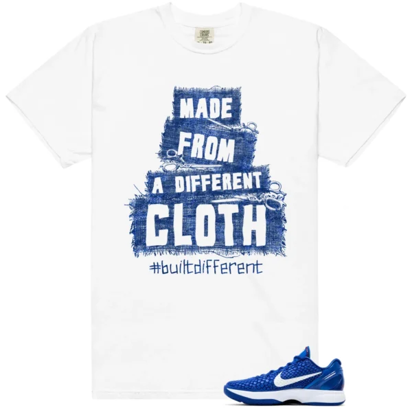 Nike Kobe 6 Protro Dodgers Built Different Tee | LitGoat Premium Streetwear