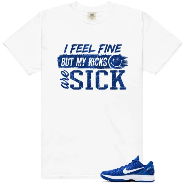 Nike Kobe 6 Protro Dodgers Match: Sick Kicks Shirt
