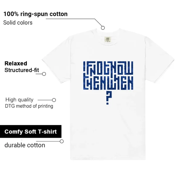 Nike Kobe 6 Protro Dodgers Style T-shirt Motivational Graphic features