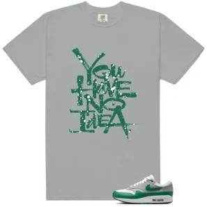 No Idea Shirt to match Essential Evergreen Aura
