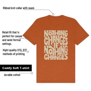 Nothing Changes Shirt to match 3s Retro WMNS Starfish features