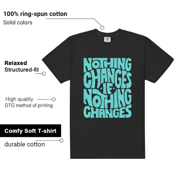 Nothing Changes Shirt to match Air Force 1 Tiffany features