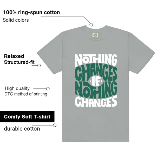 Nothing Changes Shirt to match Essential Evergreen Aura features
