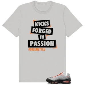 Passion Kicks Tee - Perfect Match for Air Max 95 OG Bright Mandarin