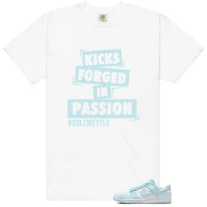 Passion Kicks Tee - Perfect Match for Nike Dunk Low Glacier Blue