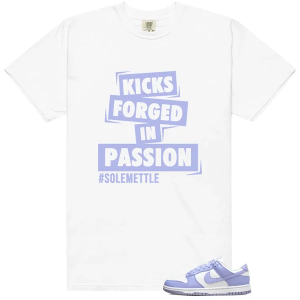 Passion Kicks Tee - Perfect Match for Nike Dunk Low Next Nature Lilac