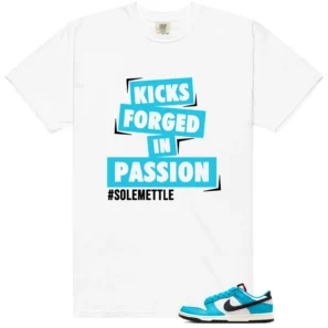 Passion Kicks Tee - Perfect Match for Nike Dunk Next Nature N7 Dark Turquoise