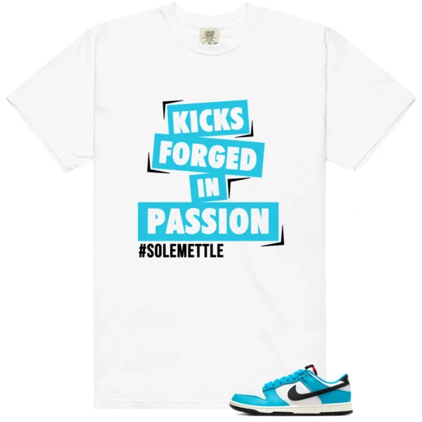 Passion Kicks Tee - Perfect Match for Nike Dunk Next Nature N7 Dark Turquoise