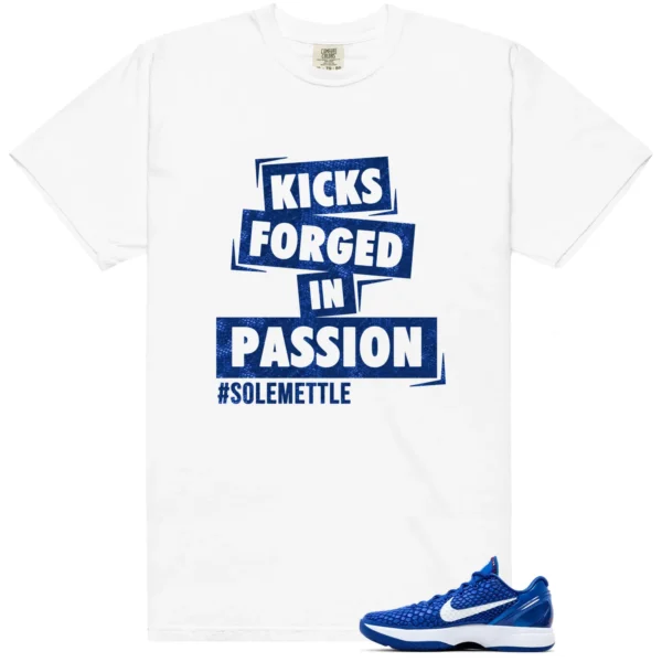 Passion Kicks Tee - Perfect Match for Nike Kobe 6 Protro Dodgers