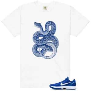 Python Snake Shirt for Nike Kobe 6 Protro Dodgers Sneaker