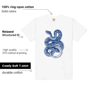 Python Snake Shirt for Nike Kobe 6 Protro Dodgers Sneaker features