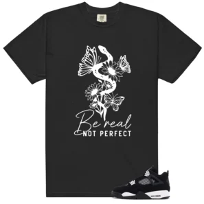 Retro 4 White Thunder Be Real Shirt
