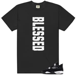 Retro 4 White Thunder Blessed Shirt