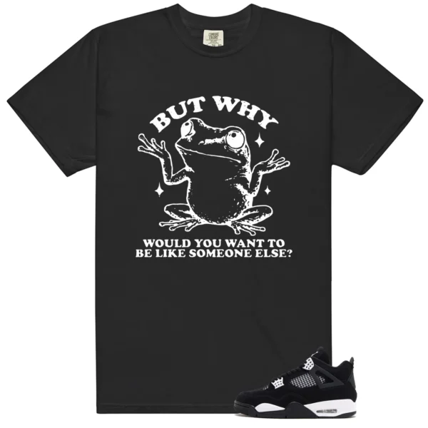 Retro 4 White Thunder But Why Shirt