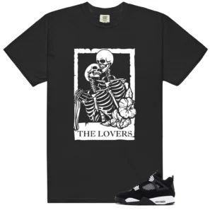 Retro 4 White Thunder Lovers Shirt