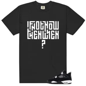 Retro 4 White Thunder Motivational Shirt