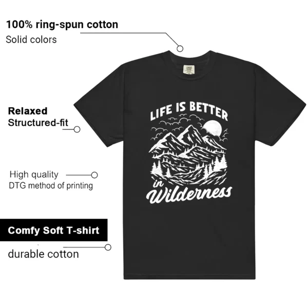 Retro 4 White Thunder Wilderness Shirt features