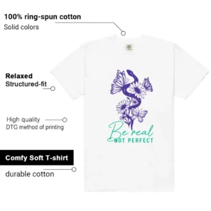 Retro 5 Grape Be Real Shirt features