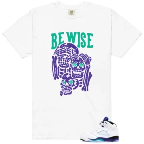 Retro 5 Grape Be Wise Shirt