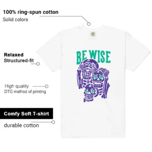 Retro 5 Grape Be Wise Shirt features