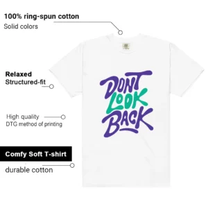 Retro 5 Grape Dont Look Back Shirt features